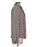 Worthington 100% Polyester Polka Dots Ivory Long Sleeve Blouse Size L - photo 4