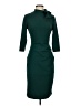 Miusol Solid Green Cocktail Dress Size S - photo 1