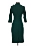 Miusol Solid Green Cocktail Dress Size S - photo 2