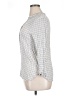 Ann Taylor LOFT 100% Rayon Gray 3/4 Sleeve Blouse Size XL - photo 5