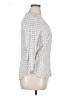 Ann Taylor LOFT 100% Rayon Gray 3/4 Sleeve Blouse Size XL - photo 4