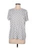 Torrid Polka Dots White Short Sleeve T-Shirt Size Med Plus (00) - photo 1