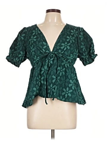 Unbranded Short Sleeve Blouse (view 1)