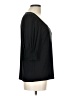 CeCe Black 3/4 Sleeve Top Size L - photo 4