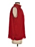DKNY Red Sleeveless Blouse Size S - photo 4