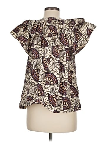 Ulla Johnson Short Sleeve Blouse (view 2)