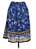 Bobeau Paisley Blue Casual Skirt Size M (estimated) - photo 2