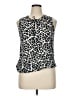 Ann Taylor LOFT 100% Polyester Ivory Tank Top Size XL - photo 1