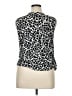 Ann Taylor LOFT 100% Polyester Ivory Tank Top Size XL - photo 2