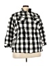 Torrid 100% Cotton Checkered-gingham Black Jacket Size 3X Plus (3) - photo 1