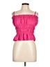 Everly 100% Polyester Pink Sleeveless Blouse Size L - photo 1