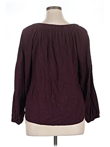 Ann Taylor LOFT Outlet 3/4 Sleeve Blouse (view 2)