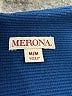 Merona Solid Blue Casual Dress Size M - photo 7