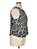 Ann Taylor LOFT 100% Polyester Ivory Tank Top Size XL - photo 4