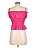 Everly 100% Polyester Pink Sleeveless Blouse Size L - photo 2