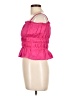Everly 100% Polyester Pink Sleeveless Blouse Size L - photo 5