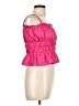 Everly 100% Polyester Pink Sleeveless Blouse Size L - photo 4