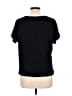 Gap 100% Cotton Black Short Sleeve Top Size M - photo 2