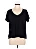 Gap 100% Cotton Black Short Sleeve Top Size M - photo 1