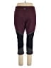 Avia Color Block Burgundy Active Pants Size XXL - photo 2
