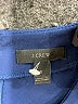 J.Crew Solid Blue Casual Dress Size 6 - photo 7