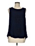 Pale Sky Blue Sleeveless Blouse Size M - photo 1