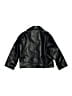 Zara 100% Polyurethane Black Jacket Size 6 - 7 - photo 2