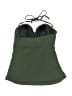 Robin Piccone Solid Green Swimsuit Top Size S - photo 2