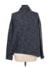 Lucky Lotus 100% Cotton Chevron-herringbone Blue Blazer Size M - photo 2