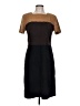 Studio 1 Color Block Brown Casual Dress Size 12 - photo 1