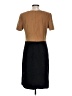 Studio 1 Color Block Brown Casual Dress Size 12 - photo 2