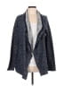 Lucky Lotus 100% Cotton Chevron-herringbone Blue Blazer Size M - photo 1