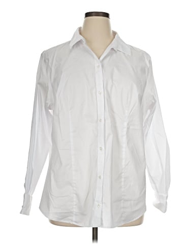 Liz Claiborne Long Sleeve Button-Down Shirt (view 1)