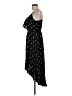 1.State 100% Rayon Polka Dots Black Cocktail Dress Size M - photo 5