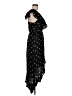1.State 100% Rayon Polka Dots Black Cocktail Dress Size M - photo 4