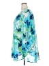 Catherines 100% Polyester Blue Poncho Size 2X - photo 5