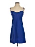 Unbranded Solid Blue Casual Dress Size 1 - photo 1