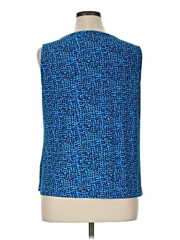 Roz & Ali Sleeveless Blouse (view 2)