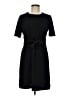 Donna Morgan Solid Black Casual Dress Size 8 - photo 1