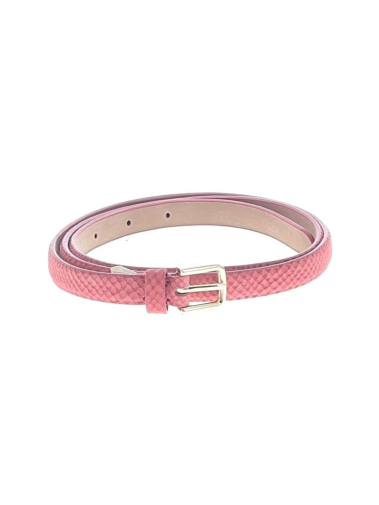 Pre-owned Talbots Leather Belt In Pink