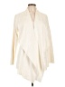 Soft Surroundings Damask Jacquard Ivory Coat Size L - photo 1