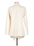 Soft Surroundings Damask Jacquard Ivory Coat Size L - photo 2