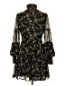 INA 100% Polyester Black Cocktail Dress Size S - photo 2