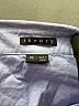 Theory 100% Cotton Blue 3/4 Sleeve Button-Down Shirt Size M - photo 7