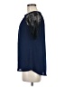 Papermoon 100% Polyester Blue Short Sleeve Blouse Size M - photo 5