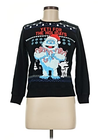 Rudolph The Red-Nosed Reindeer Pullover Sweater (view 1)