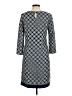 Talbots Argyle Black Casual Dress Size 8 - photo 2
