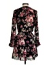 Joie 100% Silk Floral Black Cocktail Dress Size XXS - photo 2