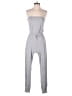 L Space Solid Gray Jumpsuit Size S - photo 1