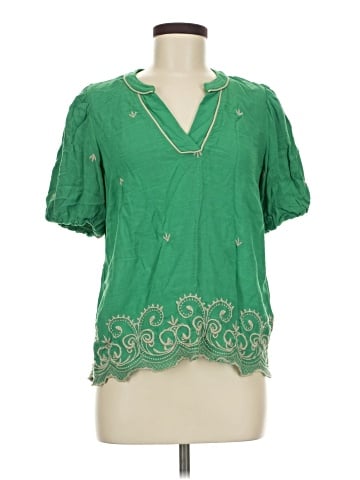 Figueroa & Flower Short Sleeve Blouse (view 1)